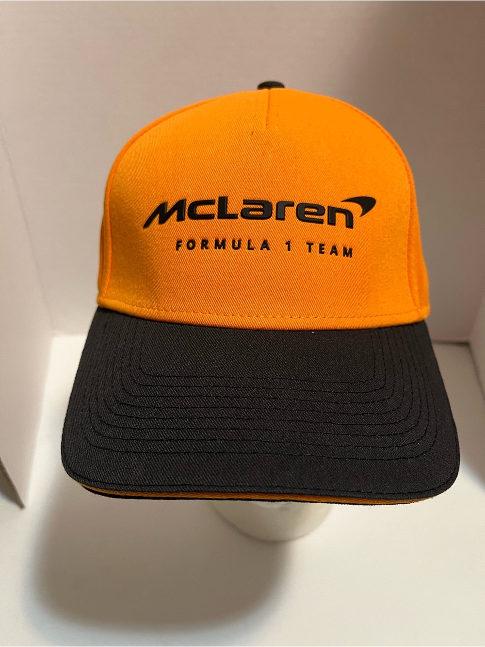 McLaren Orange and Black Formula 1 Team Cap